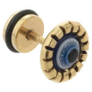 پیرسینگ گوش طرح چشم نظر کد 590