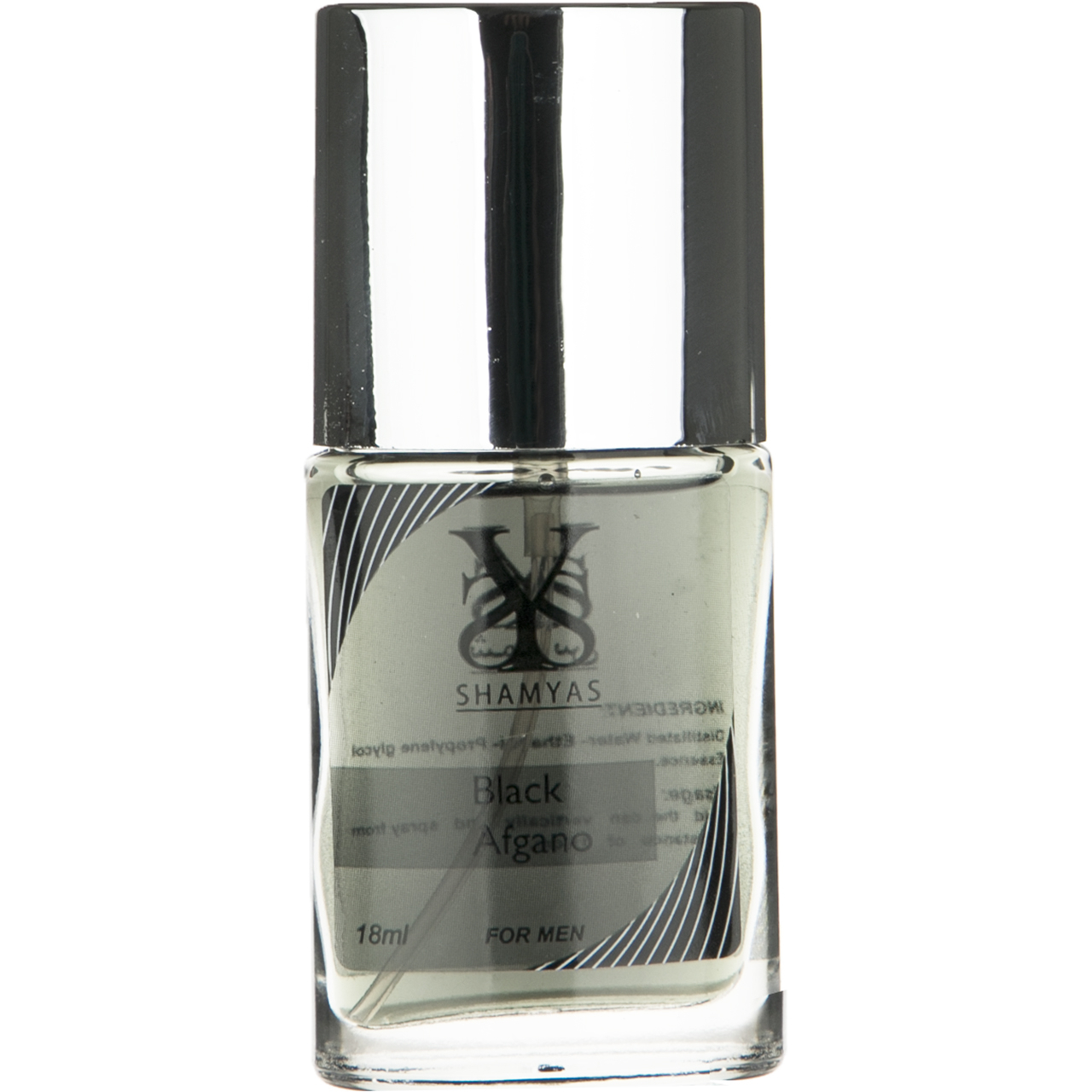 عطر جیبی مردانه شمیاس مدل Black Afghano کد 29 حجم 18 میلی لیتر