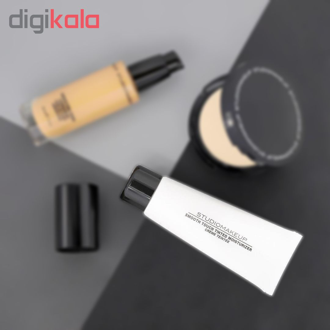 کرم مرطوب کننده استودیو میکاپ مدل Smooth Touch شماره 02 حجم 40 میلی لیتر