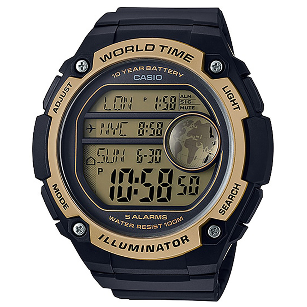نقد و بررسی ساعت مچی دیجیتالی مردانه کاسیو مدل AE-3000W-9AVDF توسط خریداران