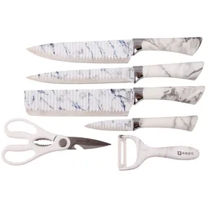 سرویس چاقو آشپزخانه شش پارچه کد DLGHT-332