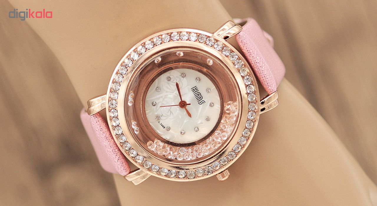 ساعت مچی عقربه ای زنانه کی ام اس مدل KS2063