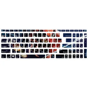 برچسب حروف فارسی کیبورد طرح اسپایدرمن کد 02