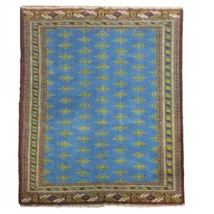 فرش دستبافت ترکمنی شش متری کد NKP.H 141