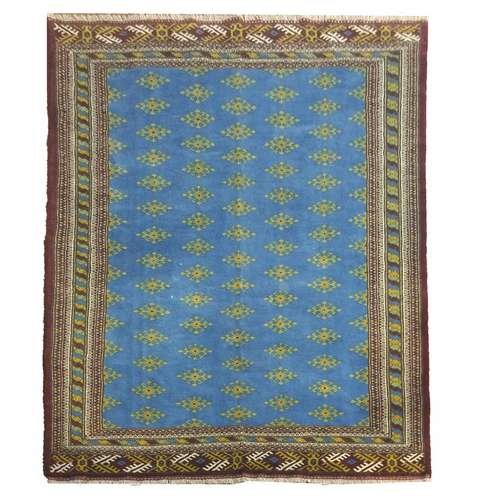 فرش دستبافت ترکمنی شش متری کد NKP.H 141