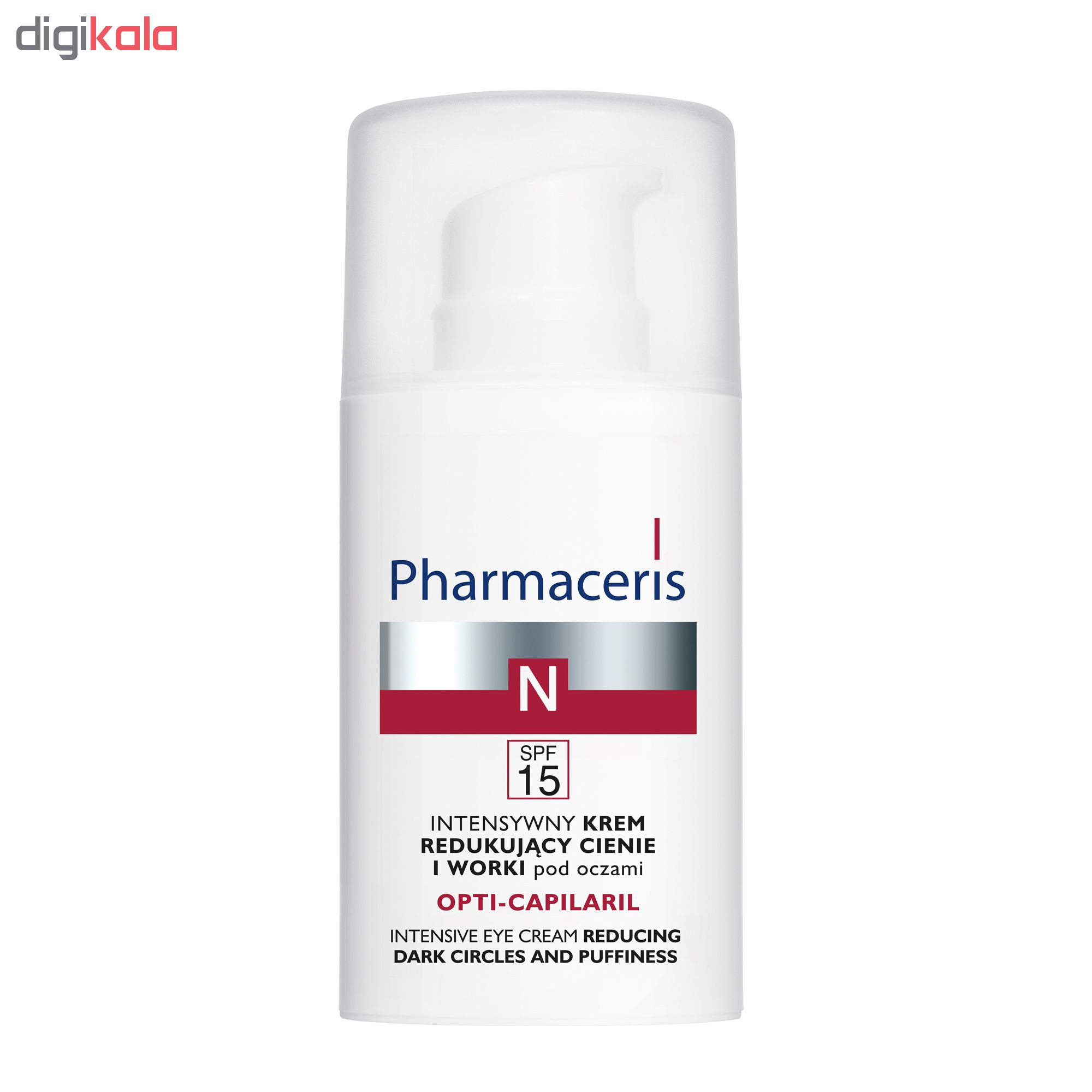 کرم دور چشم فارماسریز مدل OptiCapilaril حجم 15 میلی لیتر