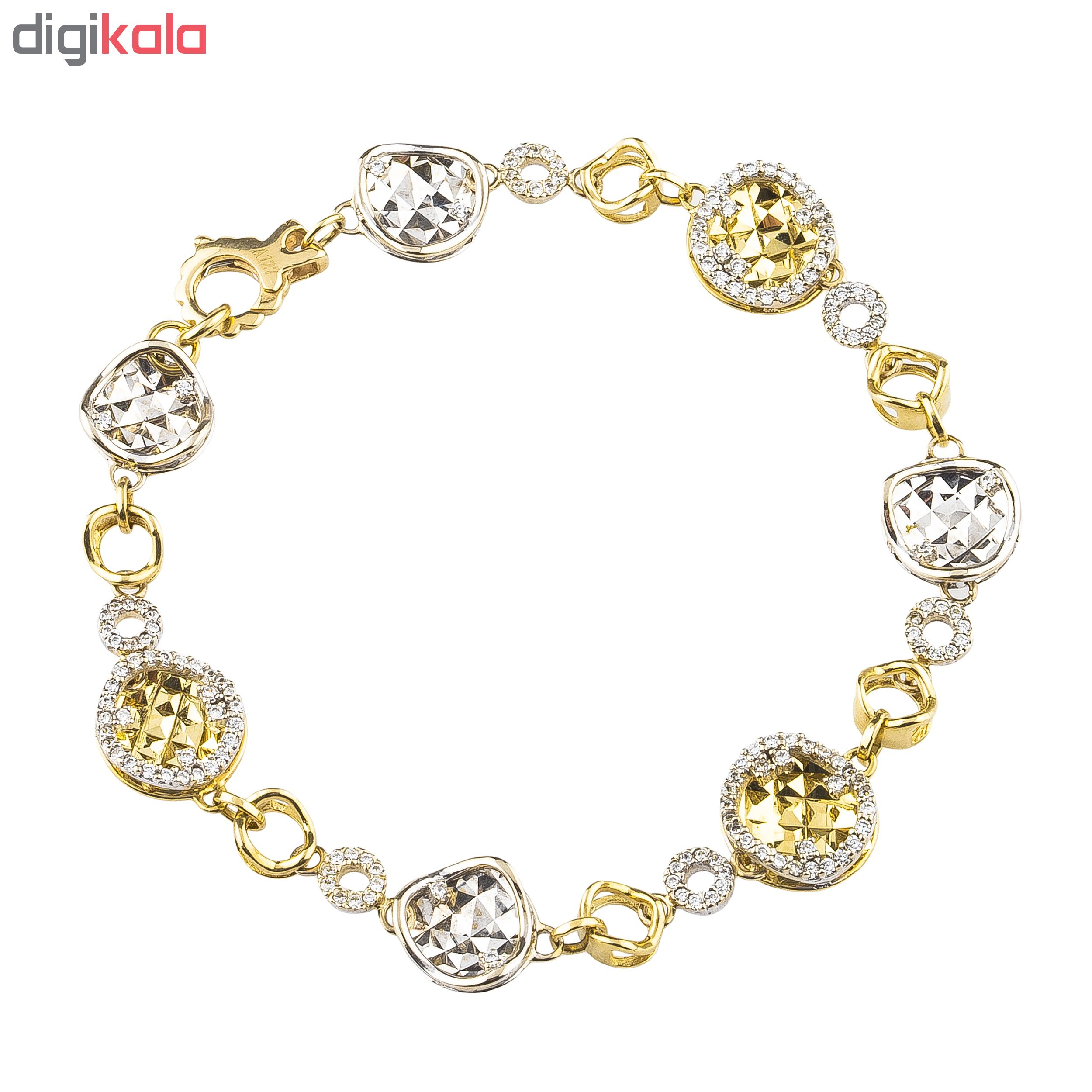 دستبند طلا 18 عیار کد B120