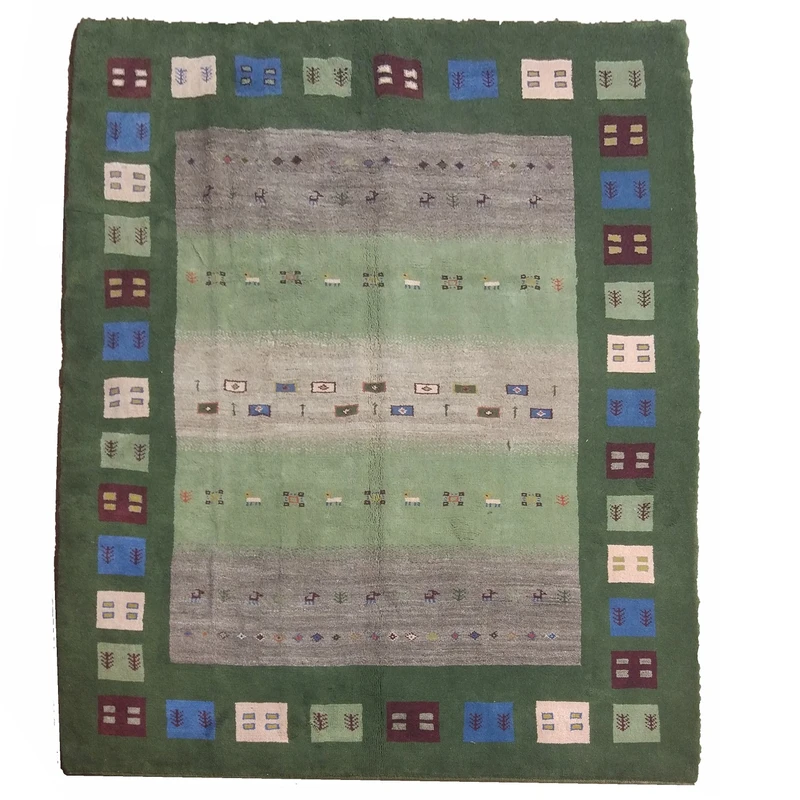گبه دستبافت شش متری کد NKP.H 145