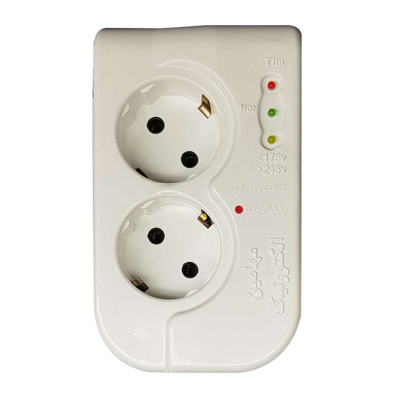 چندراهی برق و محافظ مهامین الکترونیک مدل full چندراهی برق و محافظ مهامین الکترونیک مدل full