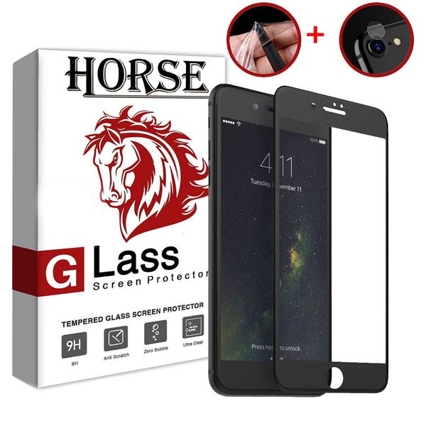 محافظ صفحه نمایش نانو و گلس 5D هورس مدل FAG مناسب برای گوشی موبایل اپل آیفون iPhone 7 Plus مجموعه دو عددی به همراه محافظ لنز دوربین محافظ صفحه نمایش نانو و گلس 5D هورس مدل FAG مناسب برای گوشی موبایل اپل آیفون iPhone 7 Plus مجموعه دو عددی به همراه محافظ لنز دوربین