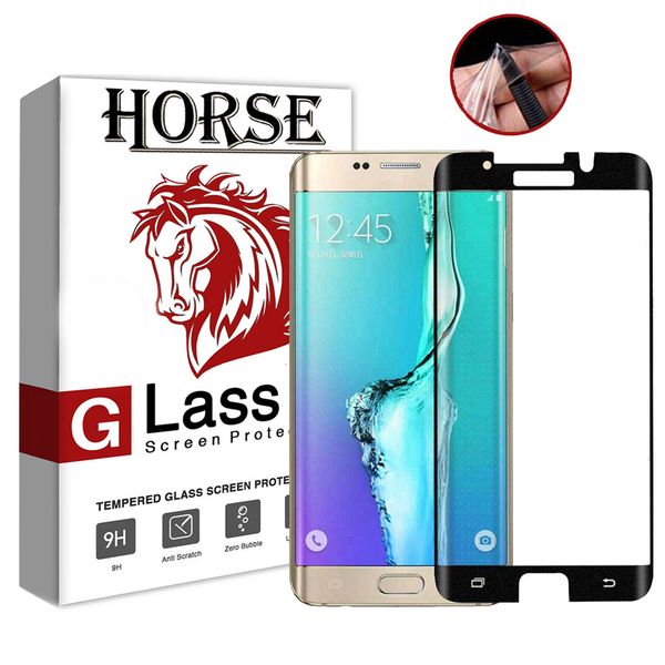 محافظ صفحه نمایش نانو و گلس 5D Dual هورس مدل FAG مناسب برای گوشی موبایل سامسونگ Galaxy S7 edge مجموعه دو عددی محافظ صفحه نمایش نانو و گلس 5D Dual هورس مدل FAG مناسب برای گوشی موبایل سامسونگ Galaxy S7 edge مجموعه دو عددی
