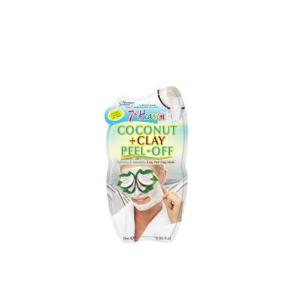 ماسک صورت مونته ژنه سری 7th Heaven مدل coconut peel-off+clay حجم 10 میلی لیتر ماسک صورت مونته ژنه سری 7th Heaven مدل coconut peel-off+clay حجم 10 میلی لیتر