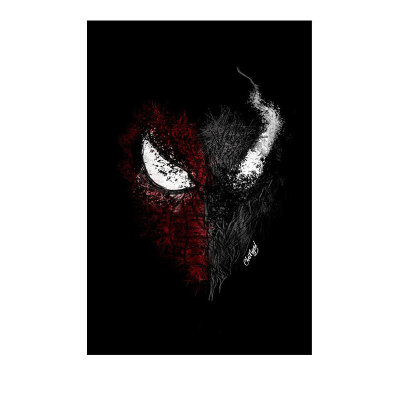 تابلو شاسی طرح مرد عنکبوتی کد 6002