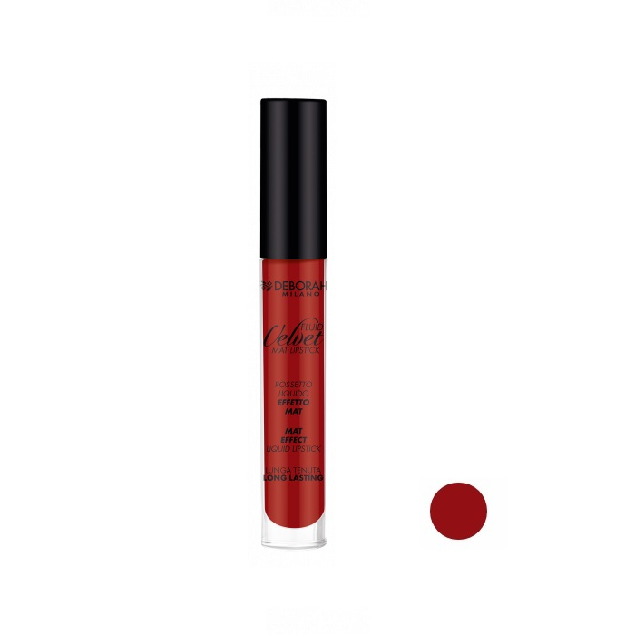 رژ لب مایع دبورا مدل Velvet mat شماره 15