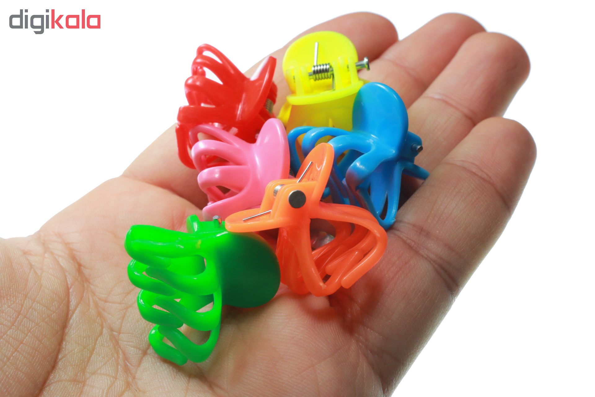 کلیپس مو مدل 1023 بسته 6 عددی