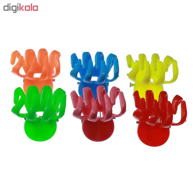 کلیپس مو مدل 1023 بسته 12 عددی