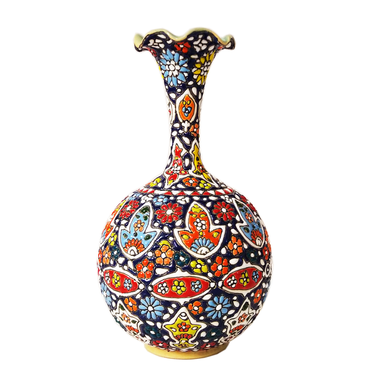 گلدان میناکاری کد M209