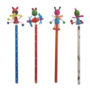 مداد مشکی به همراه سرمدادی کد 4 بسته 4 عددی