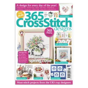 مجله 365 Cross Stitch Designs - ژانویه 2019