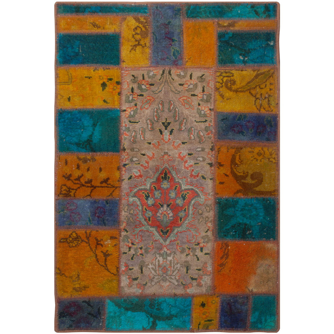 کلاژ فرش یک متری فرش هریس کد 101108