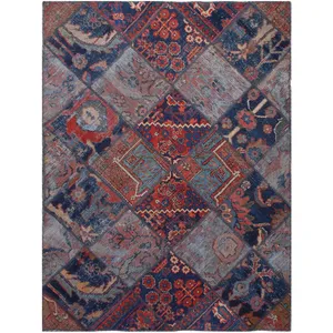 کلاژ فرش یک و نیم متری فرش هریس کد 101093