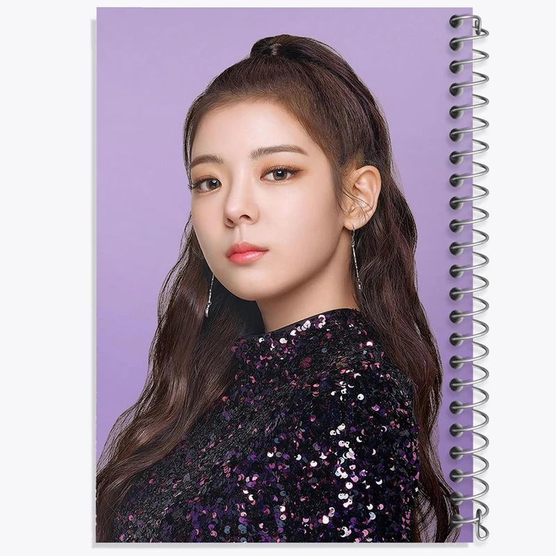 دفتر ژورنال نویسی 50 برگ خندالو مدل نقطه ای طرح لیا گروه ایتزی ITZY کد 12453