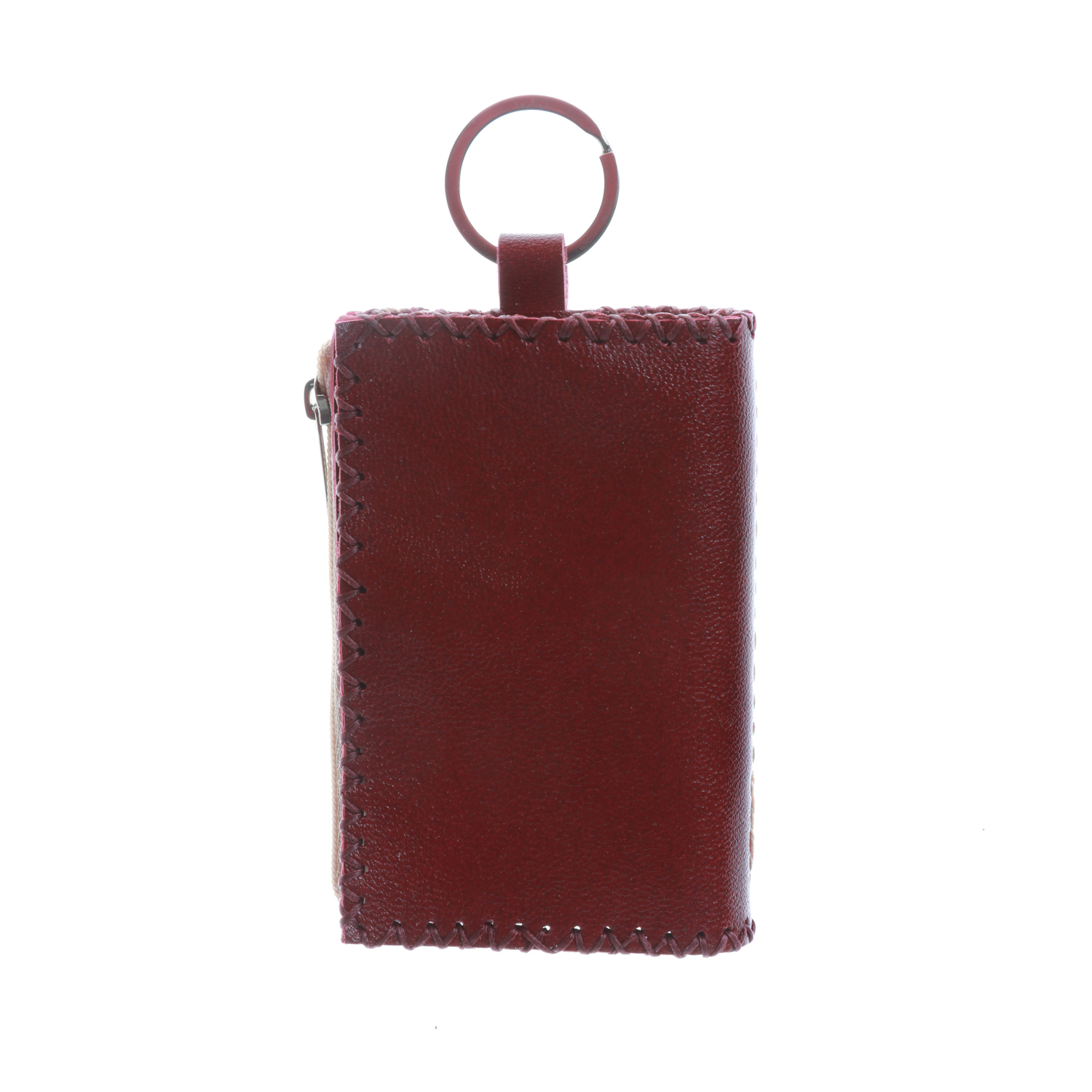 کیف جاسوییچی چرم طبیعی بز دست دوز کد 1173