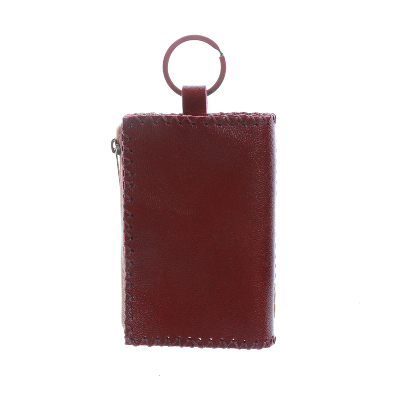 کیف جاسوییچی چرم طبیعی بز دست دوز کد 1173