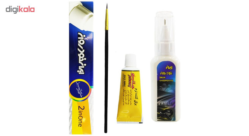 ست کامل قلم خشگیر بدنه خودرو ایران خودروان رنگ نوک مدادی ایران خودرو کد 67915T