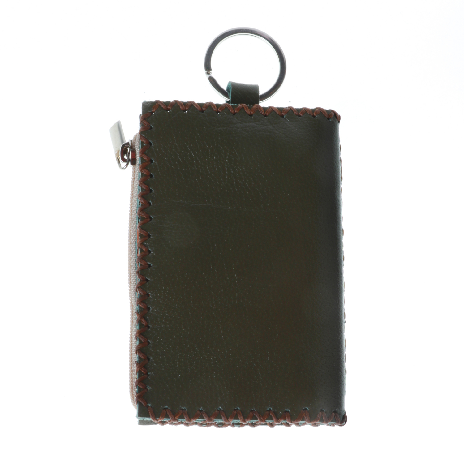 کیف جاسوییچی چرم طبیعی بز دست دوز کد 1176