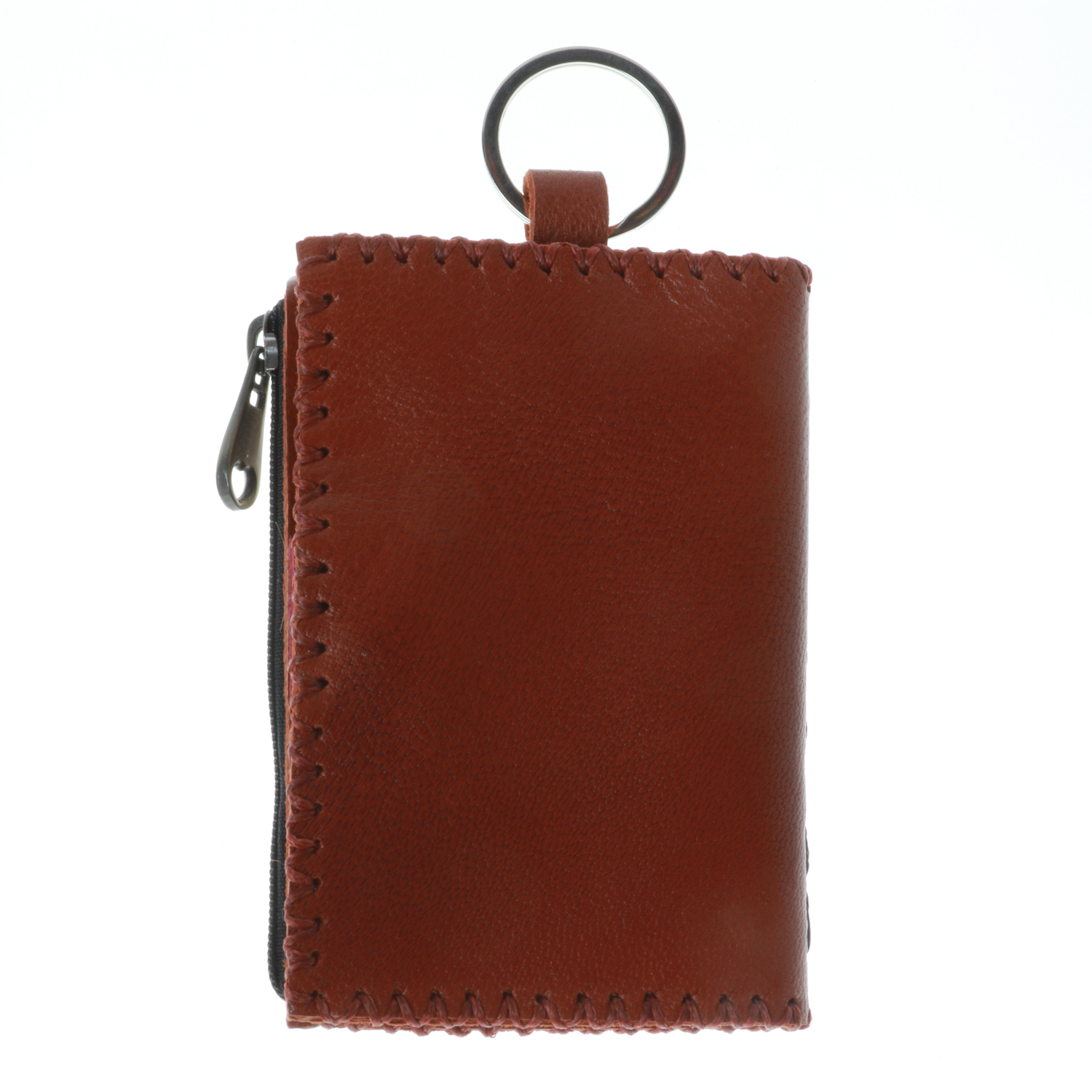 کیف جاسوییچی چرم طبیعی بز دست دوز کد 1178