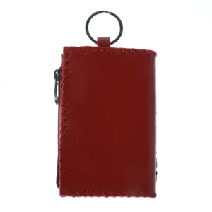 کیف جاسوییچی چرم طبیعی بز دست دوز کد 1179