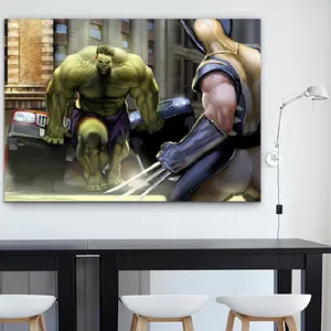 StarBoy Gallery Hulk and Wolverine Marvel 031 Tableau