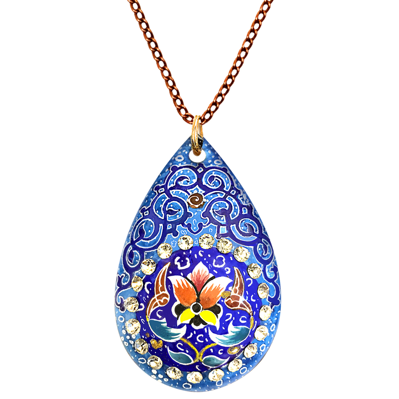 گردنبندمیناکاری دست ساز گالری آسمانی طرح تولد عشق مدل Ashk-13-1-j با جعبه مخمل کادویی قیمت و خرید گردنبندمیناکاری دست ساز گالری آسمانی طرح تولد عشق مدل Ashk-13-1-j با جعبه مخمل کادویی