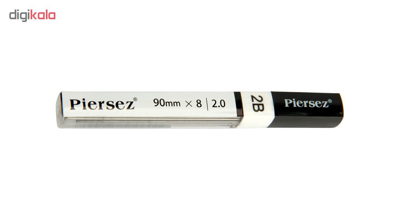 نوک مداد نوکی حرفه ای پییرسز کد PZB0132 قطر 2 میلی متر بسته 5 عددی