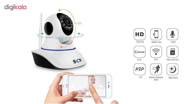 دوربین تحت شبکه اس سی اس مدل H300A