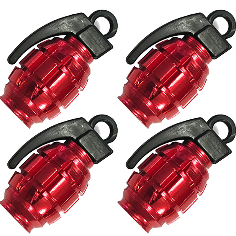 سر والف لاستیک خودرو مدل Red84 بسته 4 عددی