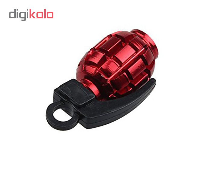 سر والف لاستیک خودرو مدل Red84 بسته 4 عددی