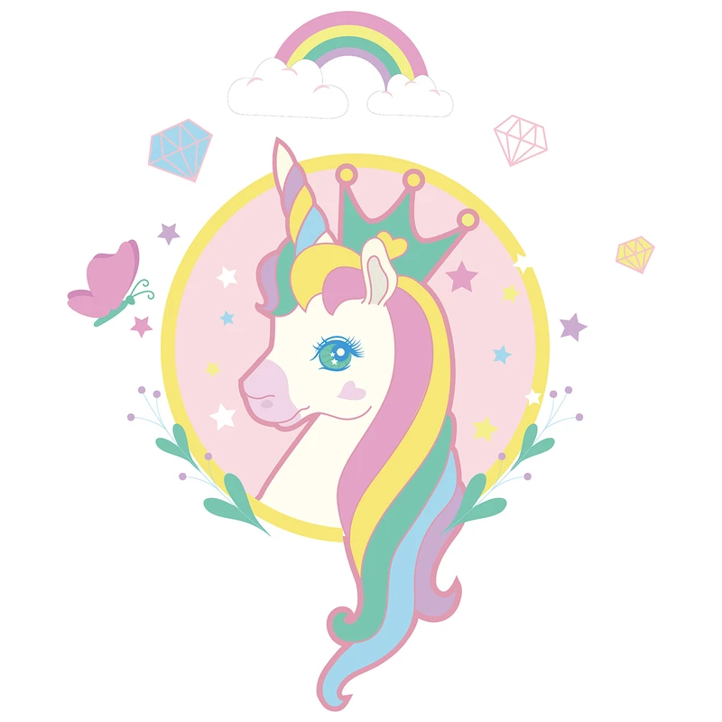 استیکر دیواری صالسو آرت مدل Unicornio az