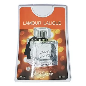 عطر جیبی زنانه ملگاچو مدل Lamour Lalique حجم 25 میلی لیتر