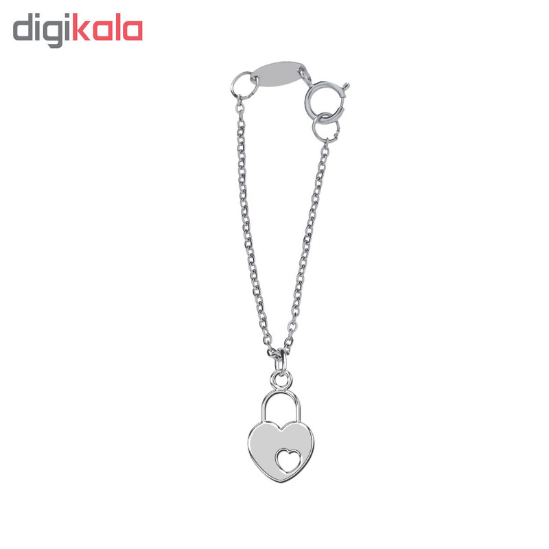 آویز ساعت نقره زنانه ترمه1 طرح قفل کد E289 آویز ساعت نقره زنانه ترمه1 طرح قفل کد E289