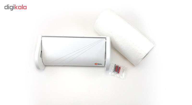 پایه رول دستمال کاغذی مبین مدل آوا کد 2033