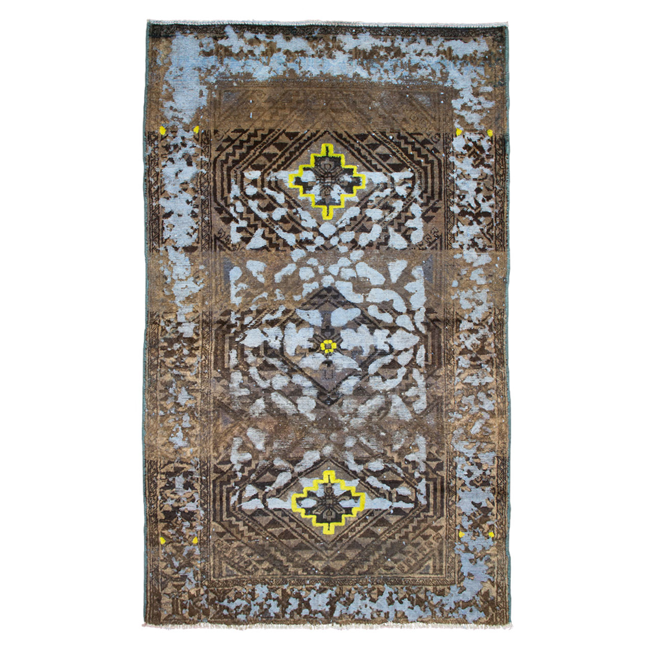 فرش دستبافت وینتیج دو متری کد 973