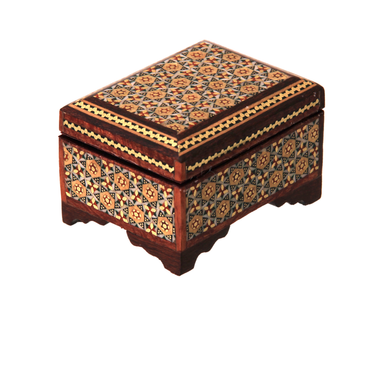 جعبه جواهرات خاتم کاری کد 1-70173