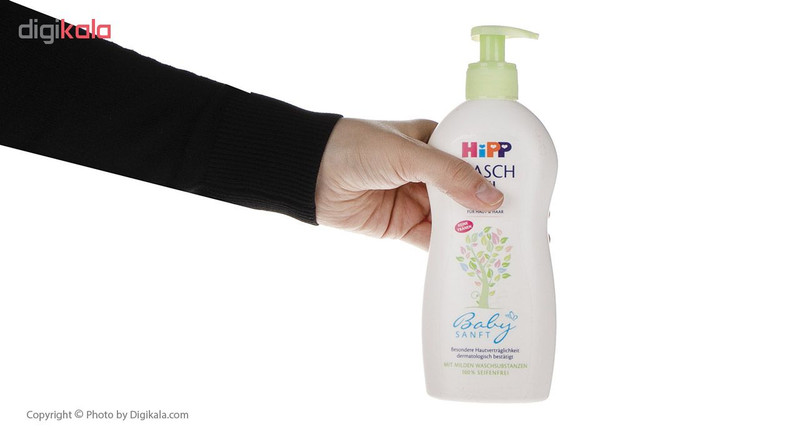 ژل شستشوی سر و بدن کودکان هیپ مدل Sensitiv حجم 400 میلی لیتر