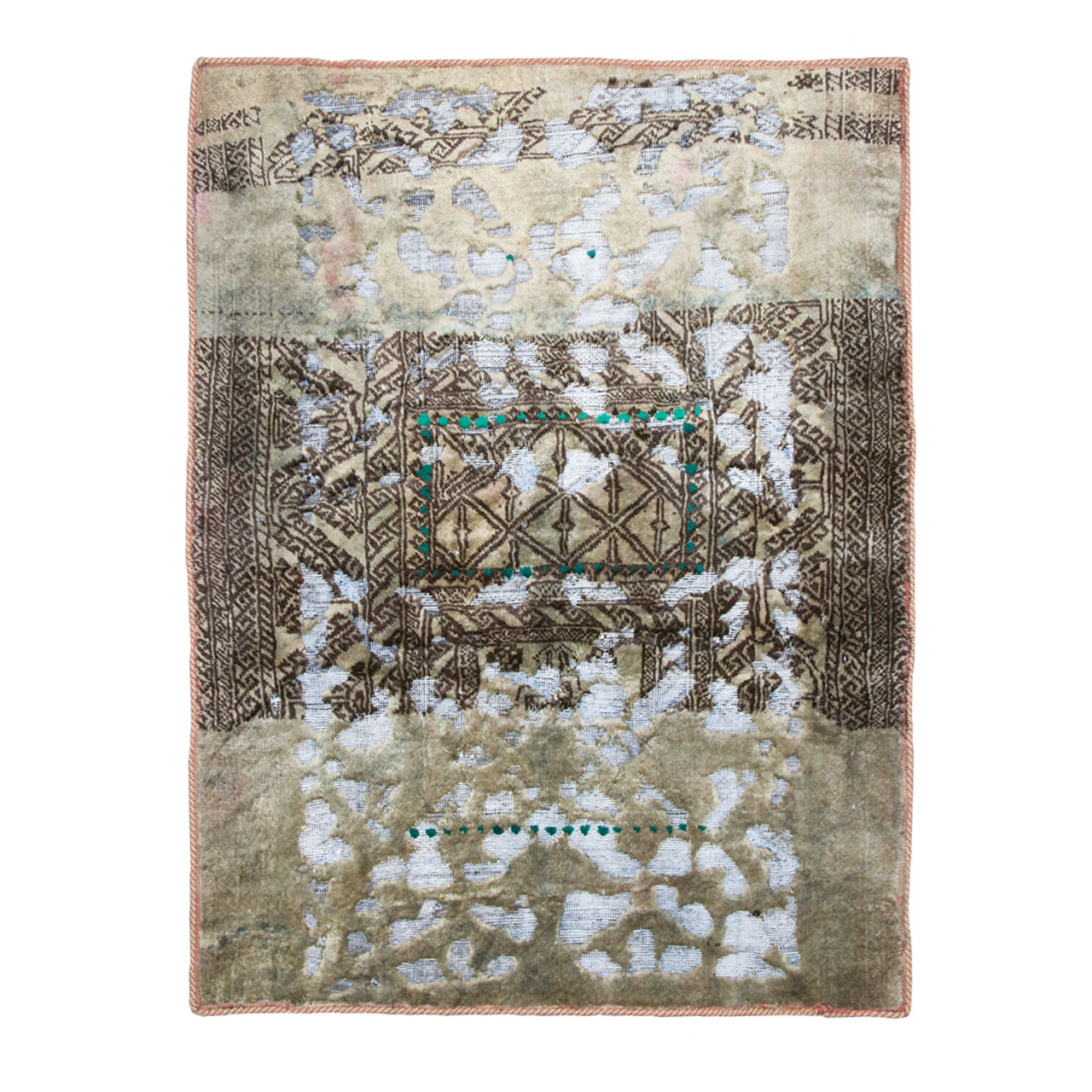 فرش دستبافت وینتیج یک متری کد 9709018