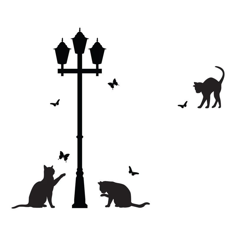 استیکر سالسو طرح Cats Pley