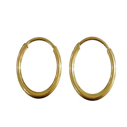 گوشواره طلا 18 عیار گيرا گالرى مدل حلقه 