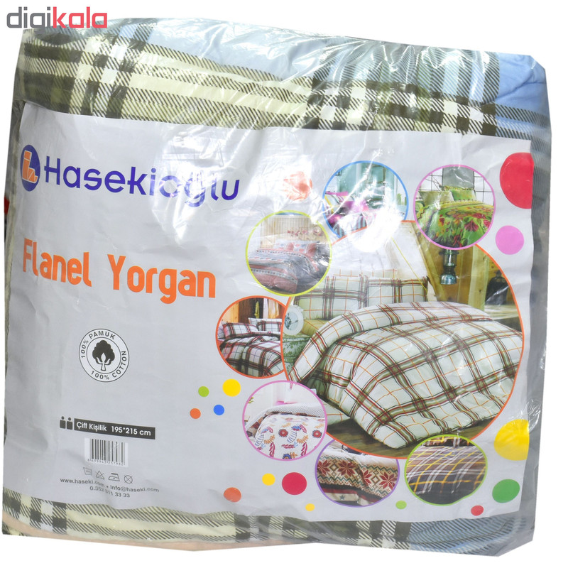 لحاف دو نفره هسکی اغلو کد 2128 سایز 195×215 سانتی متر لحاف دو نفره هسکی اغلو کد 2128 سایز 195×215 سانتی متر