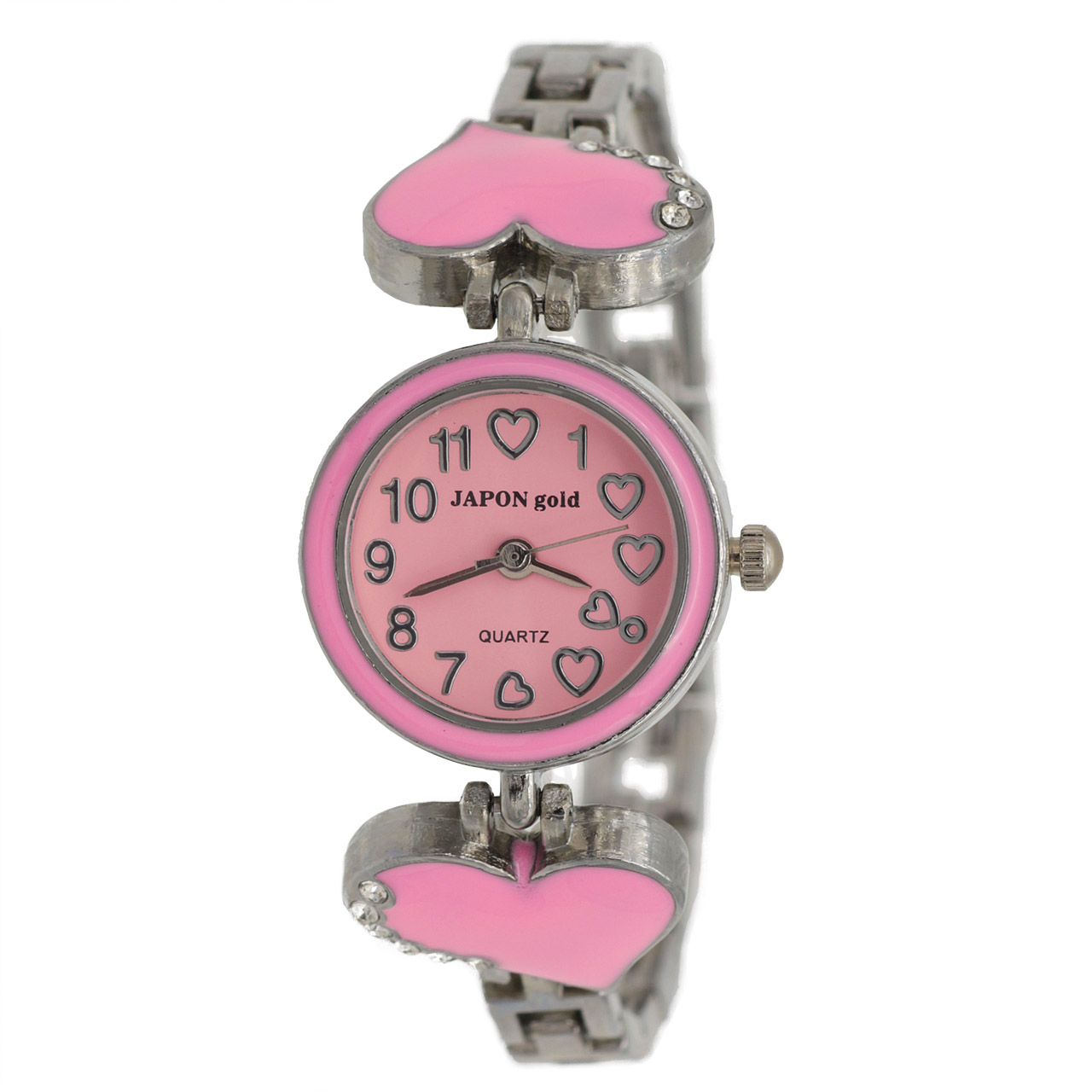 ساعت مچی عقربه ای زنانه ژاپن گلد مدل JG2122